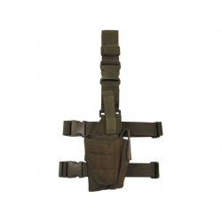 MIL-FORCE univerzální stehenní pouzdro TORNADO, pro praváky - Coyote