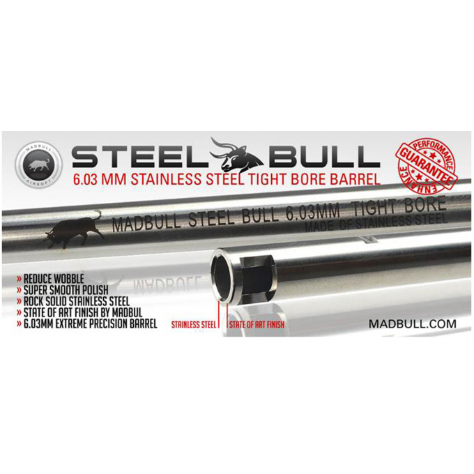 Stainless Steel BARREL 6,03mm, 300mm (M733)