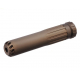 Action Army Aluminum Silencer AAP 169x35 mm, 14- mm CCW - FDE