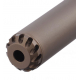 Action Army Aluminum Silencer AAP 169x35 mm, 14- mm CCW - FDE