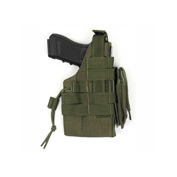MOLLE pistol holster glock sided OD