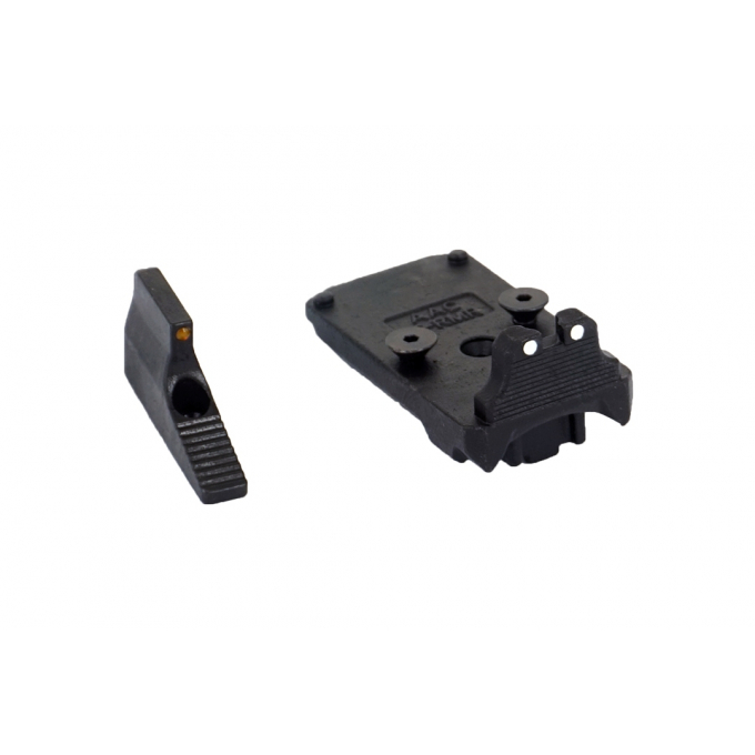 Action Army Steel RMR Mount with Raised Sights for AAP-01