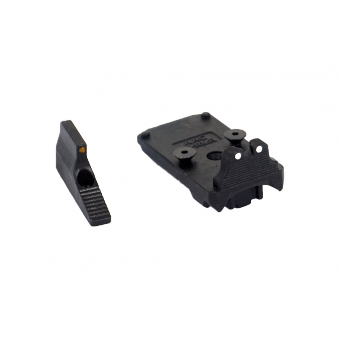 Action Army AAP01 steel RMR Adapter and front sight set