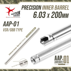 Action Army EG Barrel for AAP01 (200mm)6.03