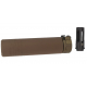 SOCOM416 DUMMY QD SILENCER CCW - FDE (FULL MARKING VERSION)