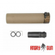 SOCOM556 DUMMY QD SILENCER CCW - FDE (FULL MARKING)