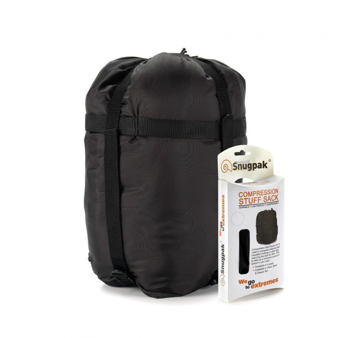 Kompresní obal STUFF SACK olivový XL 43x50cm