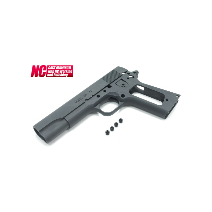 Hliníkové tělo se závěrem pro Marui M1911A1 (S.A. Type/černé)