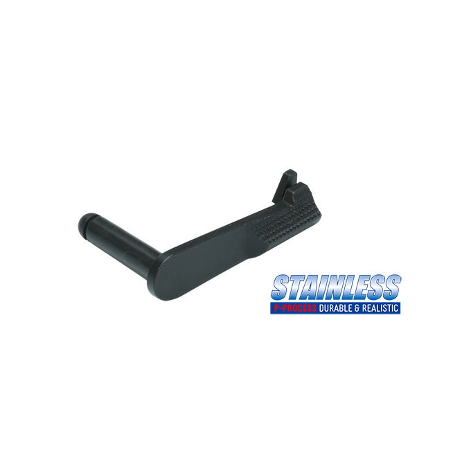 Nerezový záchyt závěru pro Marui M1911 - černý