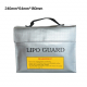 Safety Bag 65x180x240mm for Li-pol battery
