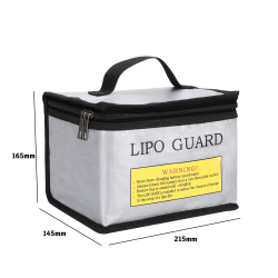 Safety Bag 145x165x215mm for Li-pol battery