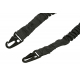Tactical 1-point bungee sling, black