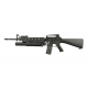 M16A3 + plynový granátomet M203 (SA-G02 ONE™) - černá