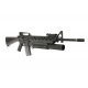 M16A3 + plynový granátomet M203 (SA-G02 ONE™) - černá