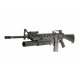M16A3 + plynový granátomet M203 (SA-G02 ONE™) - černá