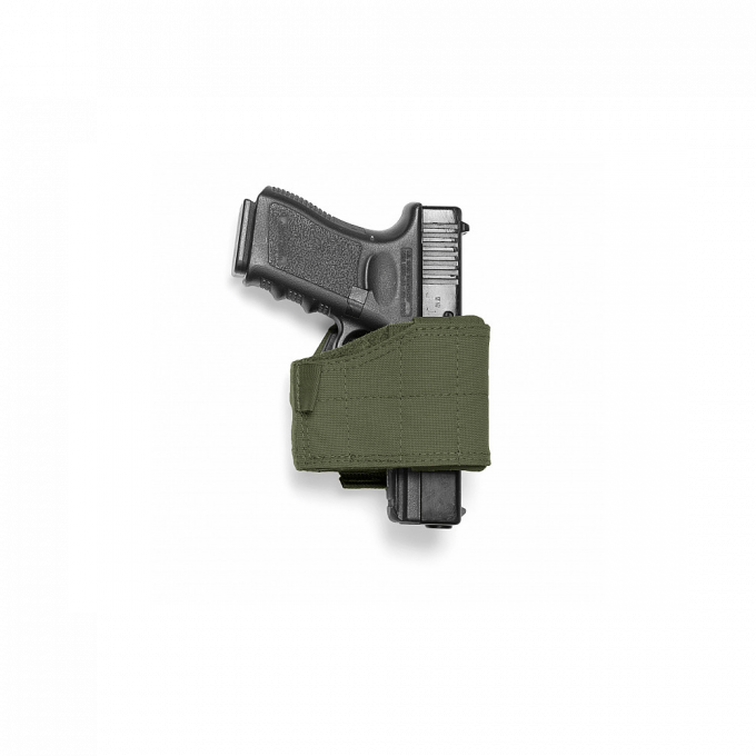 Universal Pistol Holster UPH, green, right side