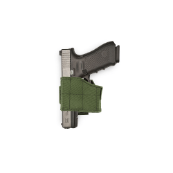 Universal Pistol Holster UPH, green, left side