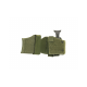 Universal Pistol Holster UPH, green, left side