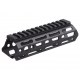 Action Army CNC M-LOK Handguard Set with Barrel for AAP-01 - Black