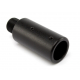 Aluminum silencer adapter for SVD sniper rifles