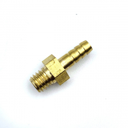 HPA 6 mm hose coupling with plug-in mandrel - male thread M6