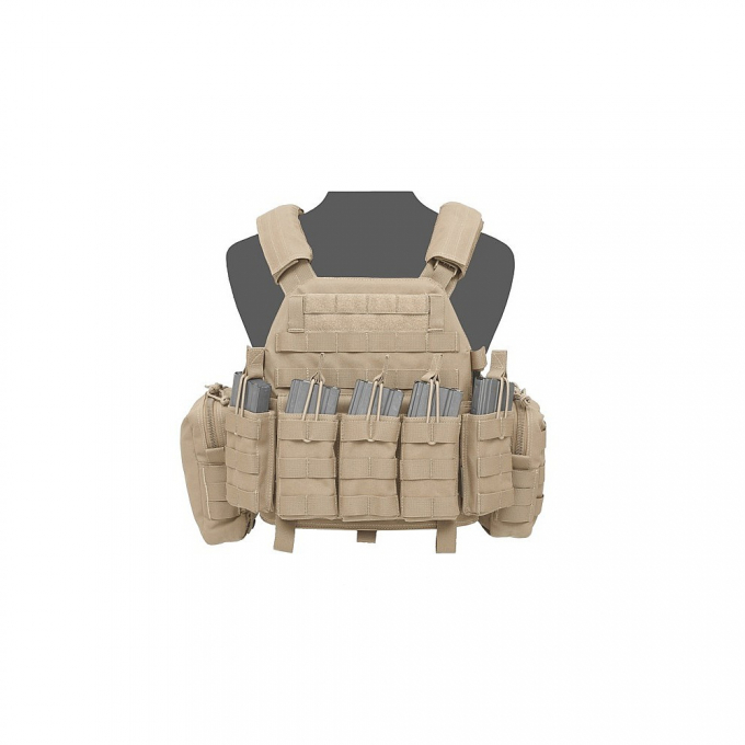 Nosič plátů DCS Elite Ops AR15 open, Coyote