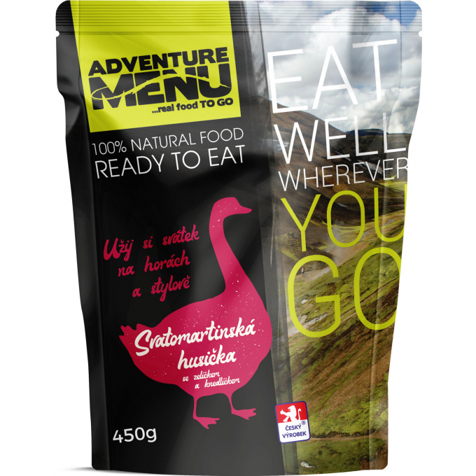 AM MRE St. Martin's Goose with Dumplings and Cabbage (450 g)