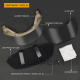 Tactical helmet outer suspension flip goggles - Black