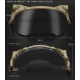Tactical helmet outer suspension flip goggles - Black