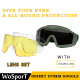 Desert&nbsp;Storm&nbsp;Goggles（lens&nbsp;version）- Black