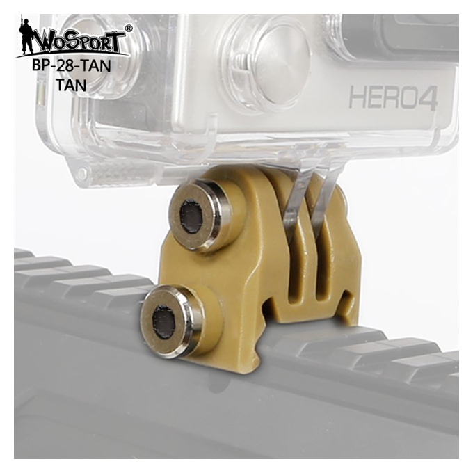 RIS montáž kamery GoPro - černá