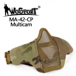 WST airsoftová ochranná maska ​​STEEL MESH - MC