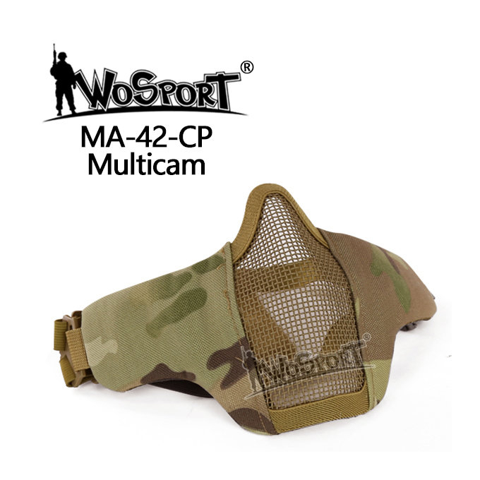 WST airsoftová ochranná maska STEEL MESH - MC