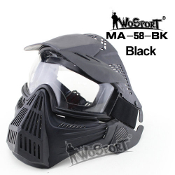 Full face Mask Transformers Leader V1 ( Black )
