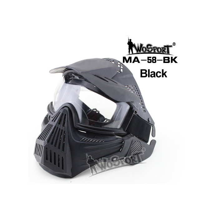 Full face Mask Transformers Leader V1 ( Black )