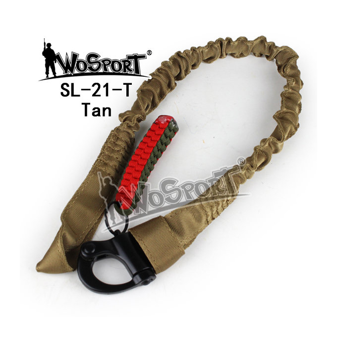 Popruh SAFETY LANYARD Deluxe, černý (kopie)