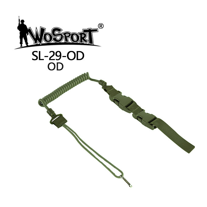 Pojistné lanko SL29 na pistoli - černé