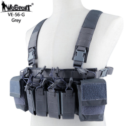 WST Tactical D3CRX Vest/Rig - Grey