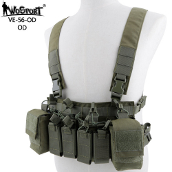 WST Tactical D3CRX Vest/Rig - Black