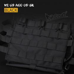 JPC vest 2.0 front accessory package standard triple package - Black