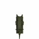 Single Quick Mag for 9 mm Pistol, green
