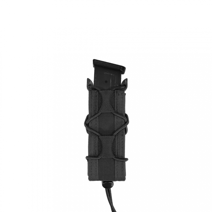 Single Quick Mag for 9 mm Pistol, black