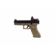 RAVEN EU8 GBB Gas Blowback Pistol with RDS Sight – Half-Tan | ANAREUS