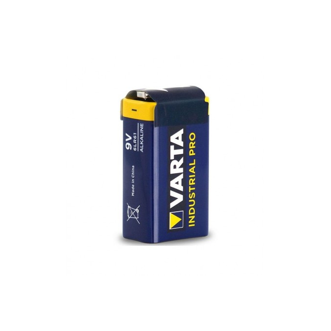 9V (6F22) -VARTA Industrial PRO Battery - Alkaline