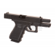 Glock 19 Gen3 - Metal slide, GBB - BLACK (Glock Licensed)