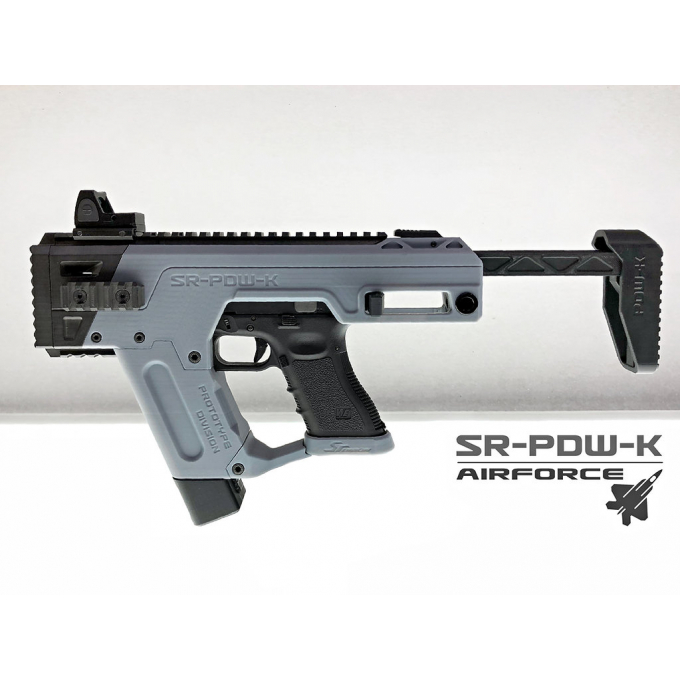 SRU - Airsoft PDW-K Conversion Kit pro Glock, černý