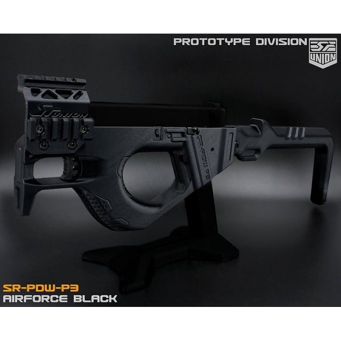 SRU - Airsoft PDW P3 Conversion Kit pro WE Glock - Černý