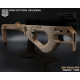 SRU - Airsoft PDW P3 Conversion for WE Glock - TAN