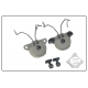 FMA EXfil Headset and Helmet Rail Adapter Set GEN2, FG