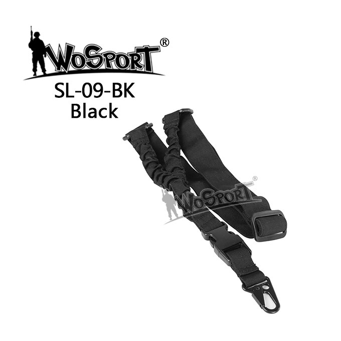 Tactical 1-point bungee sling, Black